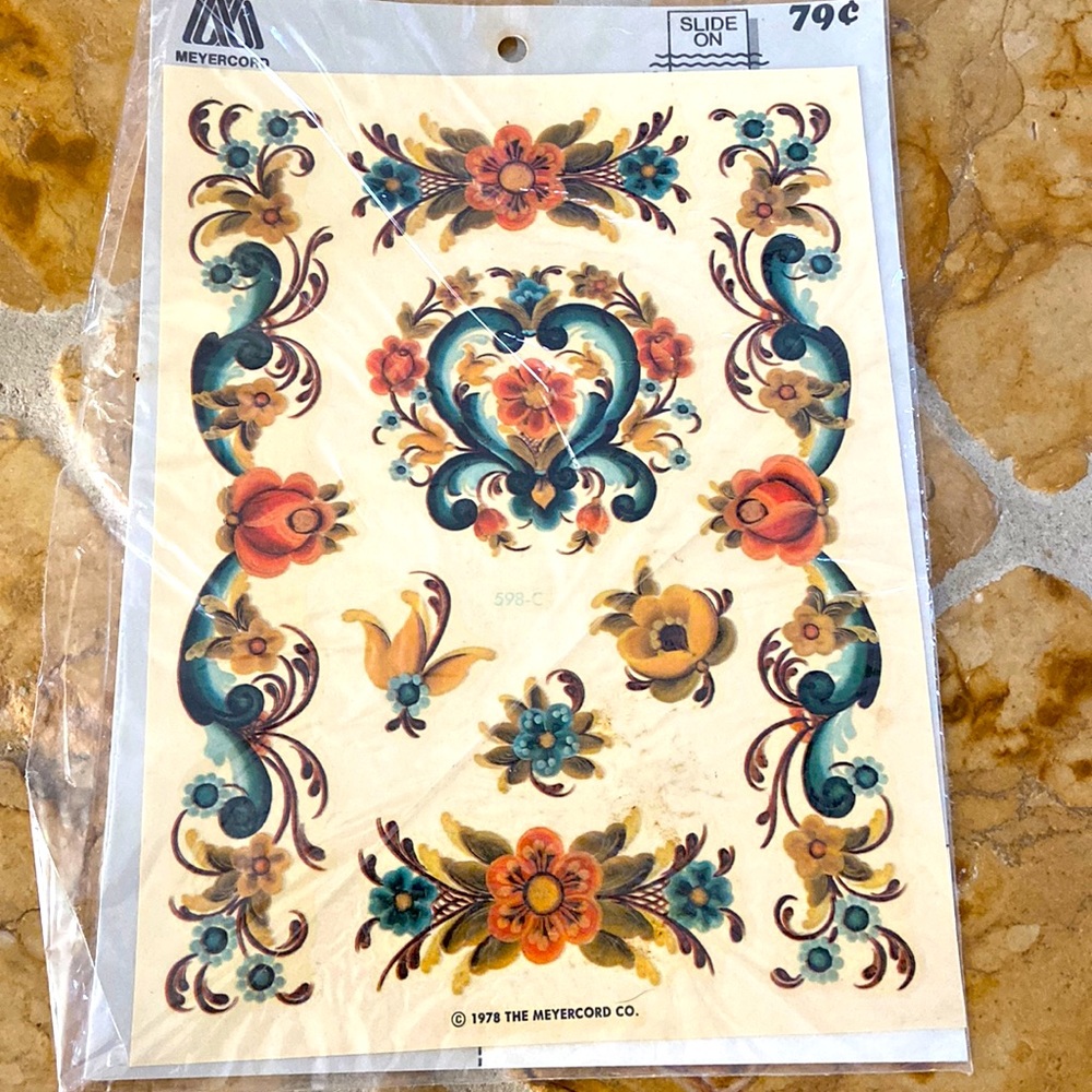 70s Decal for your home by Meyercord